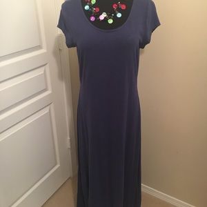 Isaac Mizrahi Cap-Sleeved Maxi